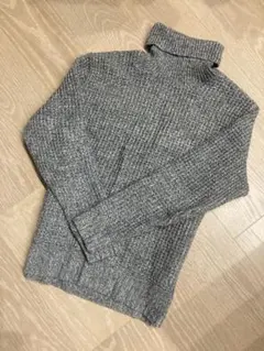URBAN RESEARCH グレー ニットセーター　タートルネック 38