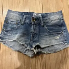 ロデオクラウンズ デニムショートパンツ XSのサムネイル