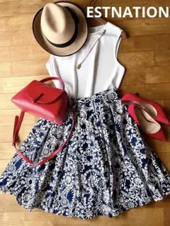美品⭐︎ エストネーション 花柄スカート 神崎恵 VERY掲載 大草直子　ZARA