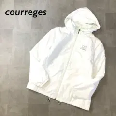 courreges ワンポイント 刺繍 2WAY ナイロン パーカーのサムネイル
