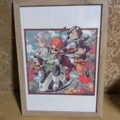 ドラゴンボール フレーム付きポスター A4サイズ