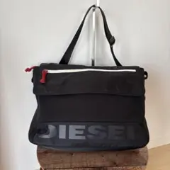 【美品】DIESEL ディーゼル メッセンジャーバッグ ショルダーバッグ 黒 青のサムネイル