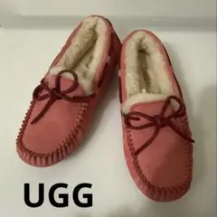 UGG モカシン　ピンク　23cm アグ