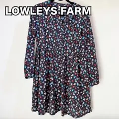 LOWLEYS FARM 花柄　ワンピース　フリーサイズ