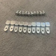 【新品未使用】イナバ物置　ボルト10個×ネジ板10個　純正　セット販売