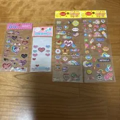 平成レトロ　ぷっくりシール
