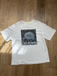CAT POWER Tシャツ ホワイト　キャットパワー　佐久間大介　WCJのサムネイル