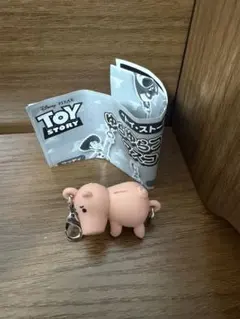 ガチャガチャ トイ・ストーリー 3 ゆらゆらつながるマスコット ハム