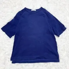 AZUL BY MOUSSY ネイビー半袖Tシャツ Lサイズ 綿 夏カジュアル