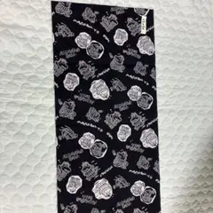 ALLIGATOR BALL 生地 ブラック ハンドメイド　他布とのまとめ売り可
