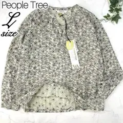 【新品】 People Tree V&A 花柄ブラウス L 定価14,300円のサムネイル