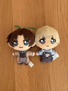 名探偵コナン あいぬい ぬいぐるみ 服部平次 遠山和葉 セット