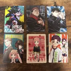 ナツコミ2022 特製ダブルステッカー 6枚セット