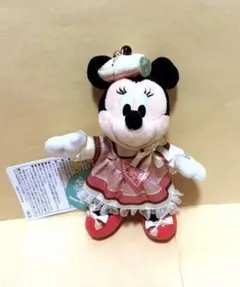 ディズニーランド　ぬいバ ミニー　パルパル　シュガーラッシュ　ぬいぐるみバッジ