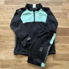 LUZeSOMBRA ジャージセット ブラック/ミント　150