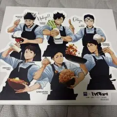 ハイキュー×大戸屋 書き下ろしビジュアルボード