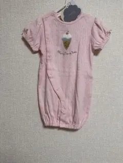 新品　フタフタ　2way カバーオール　アイス　ぴんく　女の子ベビー　50-70