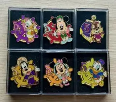 Disney ミッキーマウス ピンバッジ 6種セット 2000-2003 - メルカリ