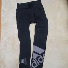 adidas フィットネスパンツ ブラック