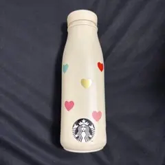 スターバックスバレンタイン2023ステンレスボトルカラフルハート