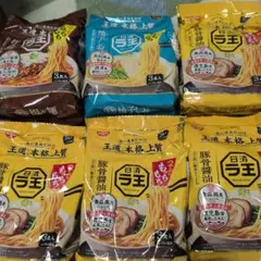 日清ラ王 詰め合わせ 3食入×6袋セット　担々麺　柚子塩　豚骨醤油のサムネイル