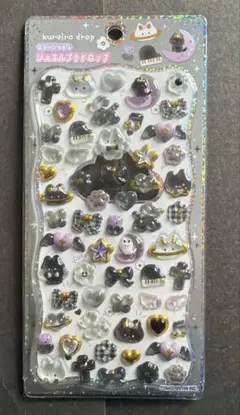 ストーンつき ジュエルプチドロップ シール