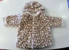 Cottoli ベビー アウター 90cm バンビ柄