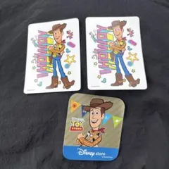 Disney Store Toy Story Woody 3枚セットのサムネイル