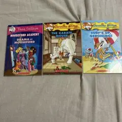 Geronimo Stilton 洋書 児童書 3冊セット
