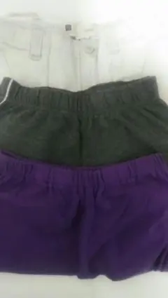 GapKids ＆ユニクロ　カーゴパンツ、スエットズボン／半ズボン（140）