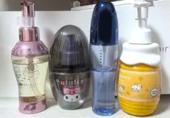 ヘアオイル、ヘアミルク4本セット