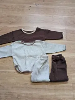 双子 ベビーパジャマ 韓国子供服 キッズパジャマ