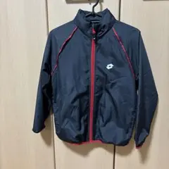 LOTTO SPORT フルジップジャケット 黒/赤のサムネイル
