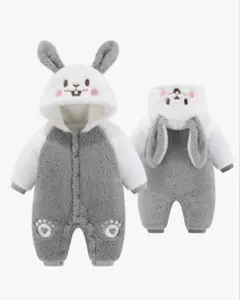 最終価格！Panegy ウサギデザインロンパース 9M サイズ73