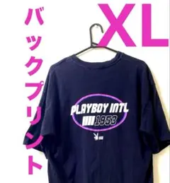 PLAYBOY バックプリント 半袖Tシャツ XLのサムネイル