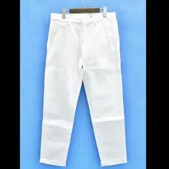 Mr. GENTLEMAN スリムチノパンツ S 白　ミスタージェントルマンのサムネイル