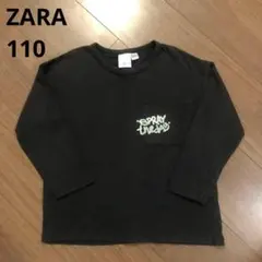ZARAKIDS　ザラキッズ　　ロンT　110　ブラック