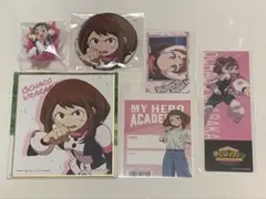 僕のヒーローアカデミア スナップマイド アニメイト 缶バッジ 色紙 麗日お茶子