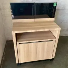 タキザワ 収納付き ディスプレイラック 店舗 店舗用品 店舗什器 A1967