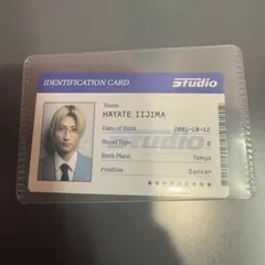SUPER★DRAGON 飯島颯　IDカード スパドラ HAYATE