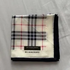 BURBERRY チェック柄 ハンカチ 新品未使用