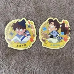 忍たま乱太郎 ステッカー付きビスケットの段 其の二　土井半助　山田利吉