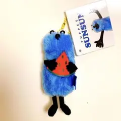 【新品・未使用】パペットスンスン　SUNSUN ぬいぐるみマスコット　スイカ★