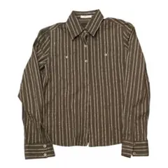 vintage gold stripe shirtのサムネイル