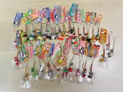 ハローキティ ご当地ストラップ 大量セット 43個 まとめ売り 根付け
