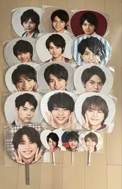 SexyZone セクゾ 佐藤勝利 公式ジャンボうちわ 16本セット B