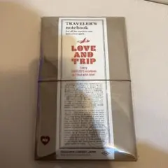 レギュラーサイズ　トラベラーズノート LOVE AND TRIP 新品未開封
