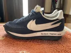 Nike Fragment : sacai ネイビー/ホワイト スニーカー