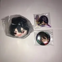 あんスタ　朔間零　もちもちマスコット　缶バッジ　フレフレうちわチャーム