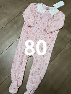 新品タグ付き　Ralph Lauren 花柄　小花柄　ロンパース 12M 80